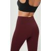 imageODODOS BodyHugging Workout Leggings with Back Pocket for Women 25quot 28quot High Waist Yoga PantsBurgundy