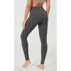 imageODODOS BodyHugging Workout Leggings with Back Pocket for Women 25quot 28quot High Waist Yoga PantsCharcoal