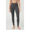 imageODODOS BodyHugging Workout Leggings with Back Pocket for Women 25quot 28quot High Waist Yoga PantsCharcoal