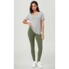 imageODODOS BodyHugging Workout Leggings with Back Pocket for Women 25quot 28quot High Waist Yoga PantsDark Olive