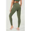 imageODODOS BodyHugging Workout Leggings with Back Pocket for Women 25quot 28quot High Waist Yoga PantsDark Olive