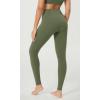 imageODODOS BodyHugging Workout Leggings with Back Pocket for Women 25quot 28quot High Waist Yoga PantsDark Olive