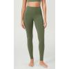 imageODODOS BodyHugging Workout Leggings with Back Pocket for Women 25quot 28quot High Waist Yoga PantsDark Olive
