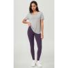 imageODODOS BodyHugging Workout Leggings with Back Pocket for Women 25quot 28quot High Waist Yoga PantsDark Purple