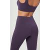 imageODODOS BodyHugging Workout Leggings with Back Pocket for Women 25quot 28quot High Waist Yoga PantsDark Purple