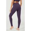 imageODODOS BodyHugging Workout Leggings with Back Pocket for Women 25quot 28quot High Waist Yoga PantsDark Purple