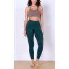 imageODODOS BodyHugging Workout Leggings with Back Pocket for Women 25quot 28quot High Waist Yoga PantsForest Teal