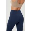 imageODODOS BodyHugging Workout Leggings with Back Pocket for Women 25quot 28quot High Waist Yoga PantsNavy