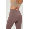 imageODODOS BodyHugging Workout Leggings with Back Pocket for Women 25quot 28quot High Waist Yoga PantsPurple Taupe