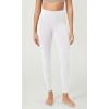 imageODODOS BodyHugging Workout Leggings with Back Pocket for Women 25quot 28quot High Waist Yoga PantsWhite