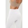 imageODODOS BodyHugging Workout Leggings with Back Pocket for Women 25quot 28quot High Waist Yoga PantsWhite