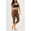 imageODODOS ODCLOUD 2Pack Buttery Soft Lounge Yoga Capris for Women 14quot  19quot  21quot High Waist Capri LeggingsBlackbrunette