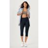 imageODODOS ODCLOUD 2Pack Buttery Soft Lounge Yoga Capris for Women 14quot  19quot  21quot High Waist Capri LeggingsBlackdeep Navy