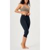 imageODODOS ODCLOUD 2Pack Buttery Soft Lounge Yoga Capris for Women 14quot  19quot  21quot High Waist Capri LeggingsBlackdeep Navy