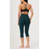 imageODODOS ODCLOUD 2Pack Buttery Soft Lounge Yoga Capris for Women 14quot  19quot  21quot High Waist Capri LeggingsBlackforest Teal