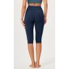 imageODODOS ODCLOUD 2Pack Buttery Soft Lounge Yoga Capris for Women 14quot  19quot  21quot High Waist Capri LeggingsBlacknavy