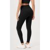 imageODODOS ODLEX 78 High Waist Workout Leggings with Pockets for Women 25quot28quot Tummy Control Athletic Yoga PantsBlack