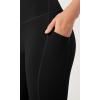 imageODODOS ODLEX 78 High Waist Workout Leggings with Pockets for Women 25quot28quot Tummy Control Athletic Yoga PantsBlack