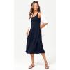 imageODODOS Square Neck Midi Dress with Pockets for Women Summer Casual Sleeveless Sundress Flare Tank DressDeep Navy