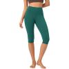 imageODODOS ODCLOUD Buttery Soft Lounge Yoga Capris for Women 14quot  19quot  21quot High Waist Capri LeggingsStorm Teal