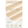 imageODODOS Womens Purevibe Cotton Double V Sweatshirts Long Sleeve Fall Outfits Oversized Pullover TopsBeige