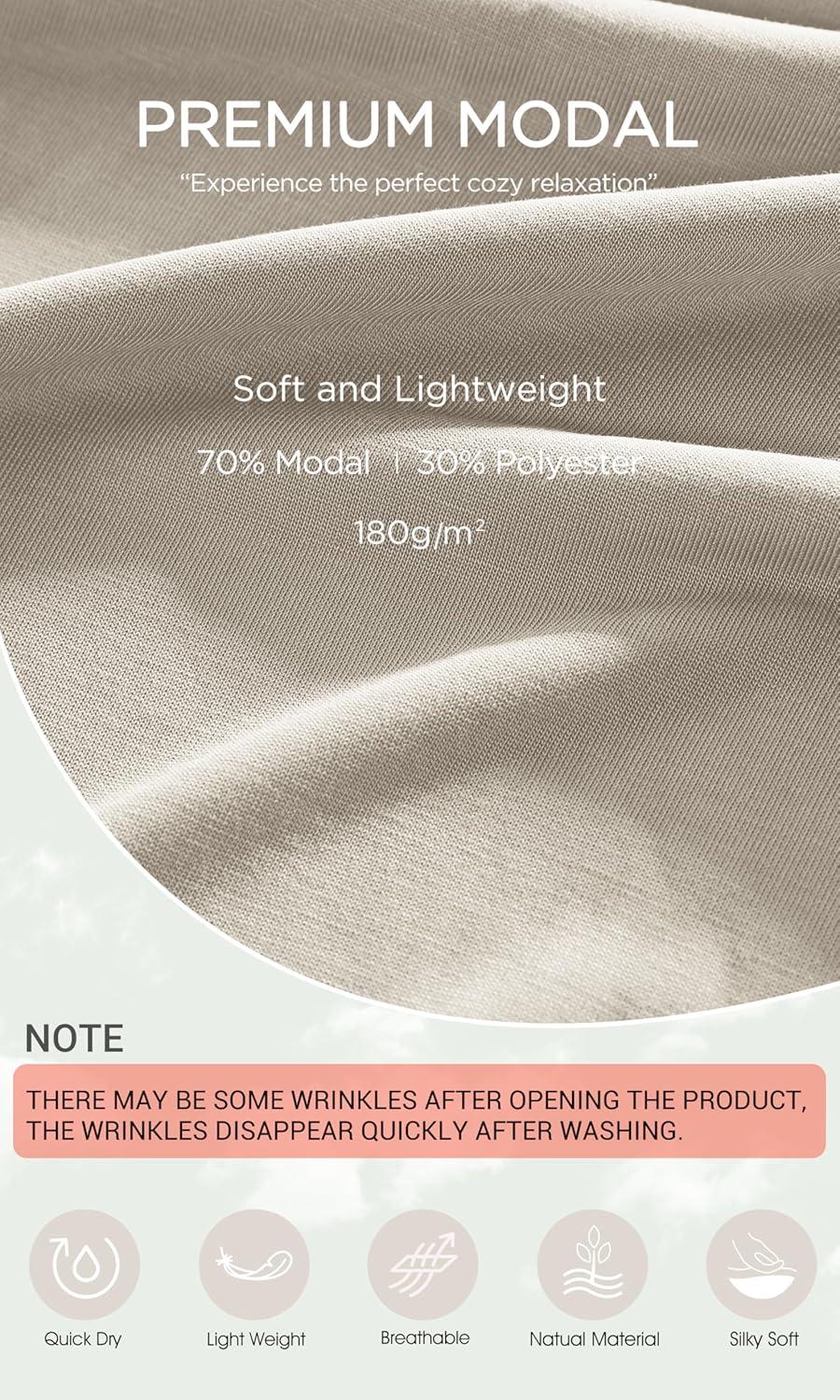 imageODODOS Modal Soft Sleeveless Shirts for Women Crew Neck Yoga Tee Summer Flowy Workout Tank TopsAbalone