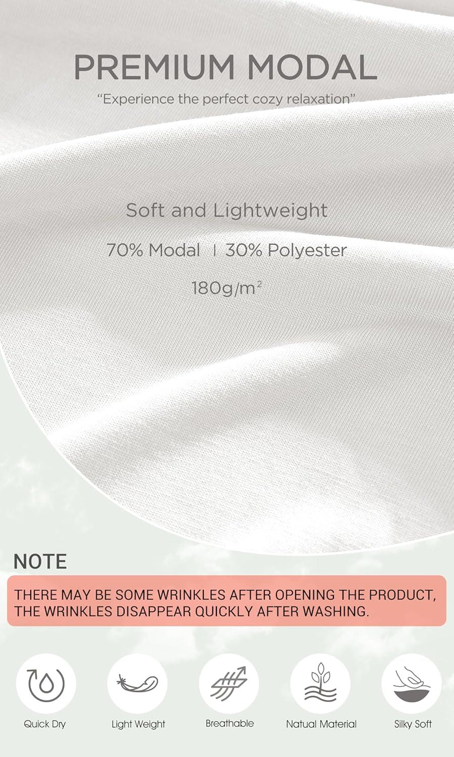 imageODODOS Modal Soft Sleeveless Shirts for Women Crew Neck Yoga Tee Summer Flowy Workout Tank TopsWhite