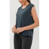 imageODODOS Modal Soft Sleeveless Shirts for Women Crew Neck Yoga Tee Summer Flowy Workout Tank TopsDeep Teal