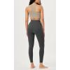 imageODODOS ODLIFT 20 Compression Leggings with Pockets for Women 25quot High Waist 78 Workout Running Yoga PantsCharcoal