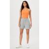 imageODODOS Womens Crop Seamless RibKnit Camisole Strappy Racerback Cropped Tank TopsNeon Orange
