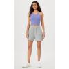imageODODOS Womens Crop Seamless RibKnit Camisole Strappy Racerback Cropped Tank TopsPurple