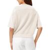 imageODODOS Modal Soft Short Sleeve TShirts for Women Oversized Crew Neck Tee Relaxed Pullover TopsIvory