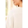 imageODODOS Modal Soft Short Sleeve TShirts for Women Oversized Crew Neck Tee Relaxed Pullover TopsIvory