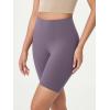 imageODODOS ODCLOUD Lounge Yoga Shorts for Women 4quot  6quot  8quot 10quot High Waist Buttery Soft Biker ShortsAsh Violet