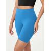 imageODODOS ODCLOUD Lounge Yoga Shorts for Women 4quot  6quot  8quot 10quot High Waist Buttery Soft Biker ShortsAzure
