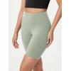 imageODODOS ODCLOUD Lounge Yoga Shorts for Women 4quot  6quot  8quot 10quot High Waist Buttery Soft Biker ShortsLime Stone