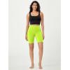 imageODODOS ODCLOUD Lounge Yoga Shorts for Women 4quot  6quot  8quot 10quot High Waist Buttery Soft Biker ShortsNeon Green Yellow