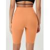 imageODODOS ODCLOUD Lounge Yoga Shorts for Women 4quot  6quot  8quot 10quot High Waist Buttery Soft Biker ShortsNeon Orange