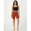 imageODODOS ODCLOUD Lounge Yoga Shorts for Women 4quot  6quot  8quot 10quot High Waist Buttery Soft Biker ShortsOrange Rust