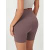 imageODODOS ODCLOUD Lounge Yoga Shorts for Women 4quot  6quot  8quot 10quot High Waist Buttery Soft Biker ShortsPurple Taupe