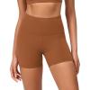 imageODODOS ODCLOUD Lounge Yoga Shorts for Women 4quot  6quot  8quot 10quot High Waist Buttery Soft Biker ShortsCaramel