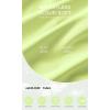 imageODODOS Womens Tennis Skirts with Pockets Crossover High Waist Builtin Shorts Athletic Golf SkortsLime Green