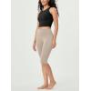 imageODODOS 2Pack High Waist Workout Capris with Pockets for Women 14quot  19quot Yoga Capri LeggingsBlacktaupe