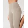 imageODODOS 2Pack High Waist Workout Capris with Pockets for Women 14quot  19quot Yoga Capri LeggingsBlacktaupe