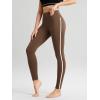imageODODOS ODCLOUD Buttery Soft Lounge Yoga Leggings for Women 23quot  25quot 28quot High Waist Yoga PantsPiping Brunette