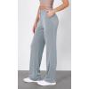 imageODODOS Womens Modal Soft Wide Leg Pants with Pockets Adjustable Shockcord High Waist Casual Lounge Pants272931quot InseamSlate Grey
