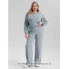 imageODODOS Womens Modal Soft Wide Leg Pants with Pockets Adjustable Shockcord High Waist Casual Lounge Pants272931quot InseamSlate Grey