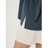 imageODODOS Womens Side Split Tee Modal Soft Raglan Short Sleeve Relaxed Fit Casual Lounge TShirts Yoga TopsDeep Teal