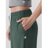 imageODODOS Womens Straight Leg Pants Ultra Soft Stratum Tech Relaxed Casual Pajama Lounge Pants with Pockets29 InseamAspen Heather
