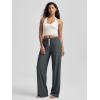 imageODODOS Womens Straight Leg Pants Ultra Soft Stratum Tech Relaxed Casual Pajama Lounge Pants with Pockets29 InseamCharcoal Heather